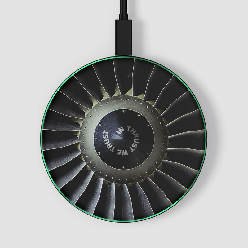 In Thrust We Trust - ワイヤレス充電器