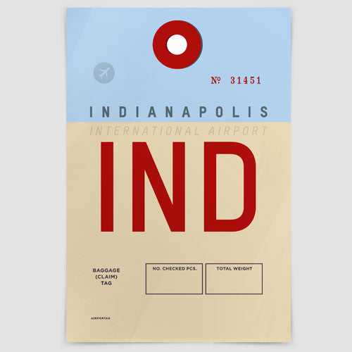 IND - Poster - Airportag