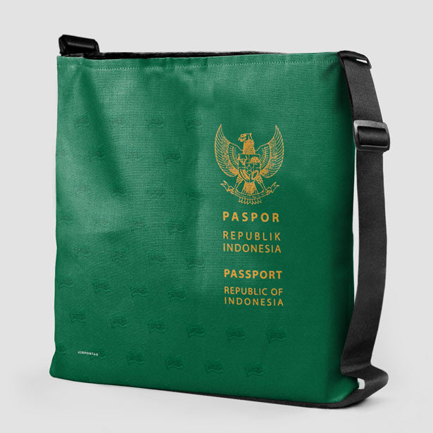 Indonesia - Passport Tote Bag - Airportag