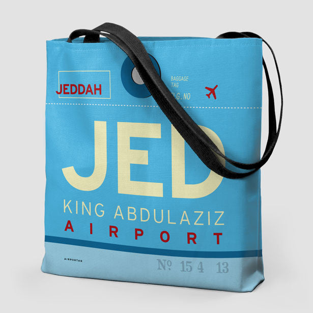 tote-bag-jed-king-abdulaziz-airport-jeddah-saudi-arabia-iata