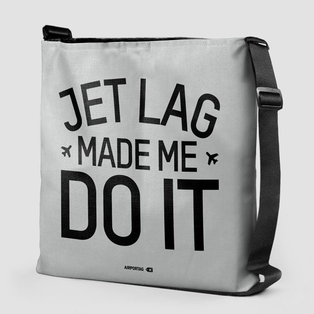 Jet Lag Letters - Tote Bag - Airportag