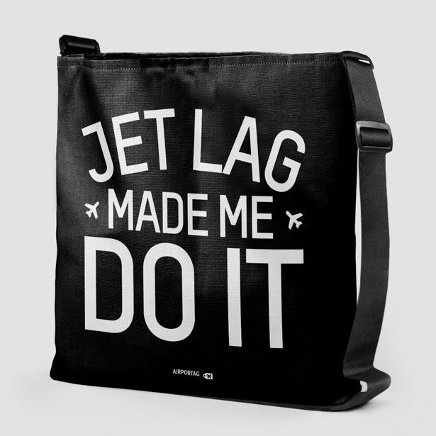 Jet Lag Letters - Tote Bag - Airportag