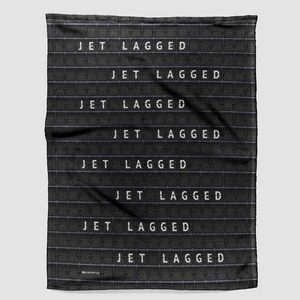 Jet Lagged - Blanket - Airportag