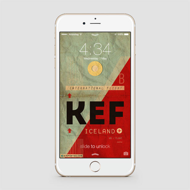 KEF - Phone Case - Airportag