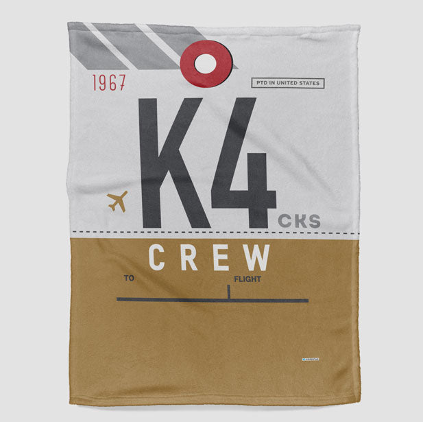 K4 - Blanket airportag.myshopify.com