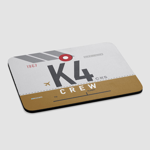K4 - Mousepad airportag.myshopify.com