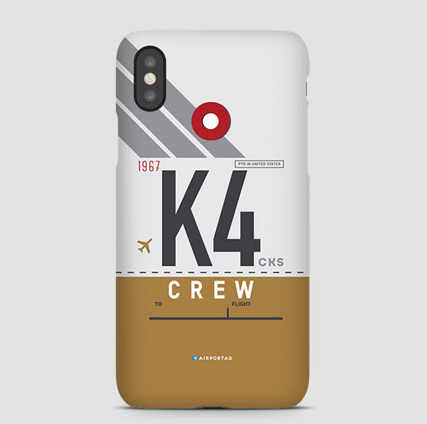 K4 - Phone Case airportag.myshopify.com