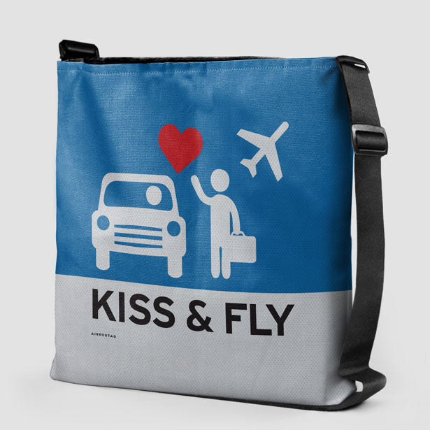 Kiss and Fly - Tote Bag - Airportag