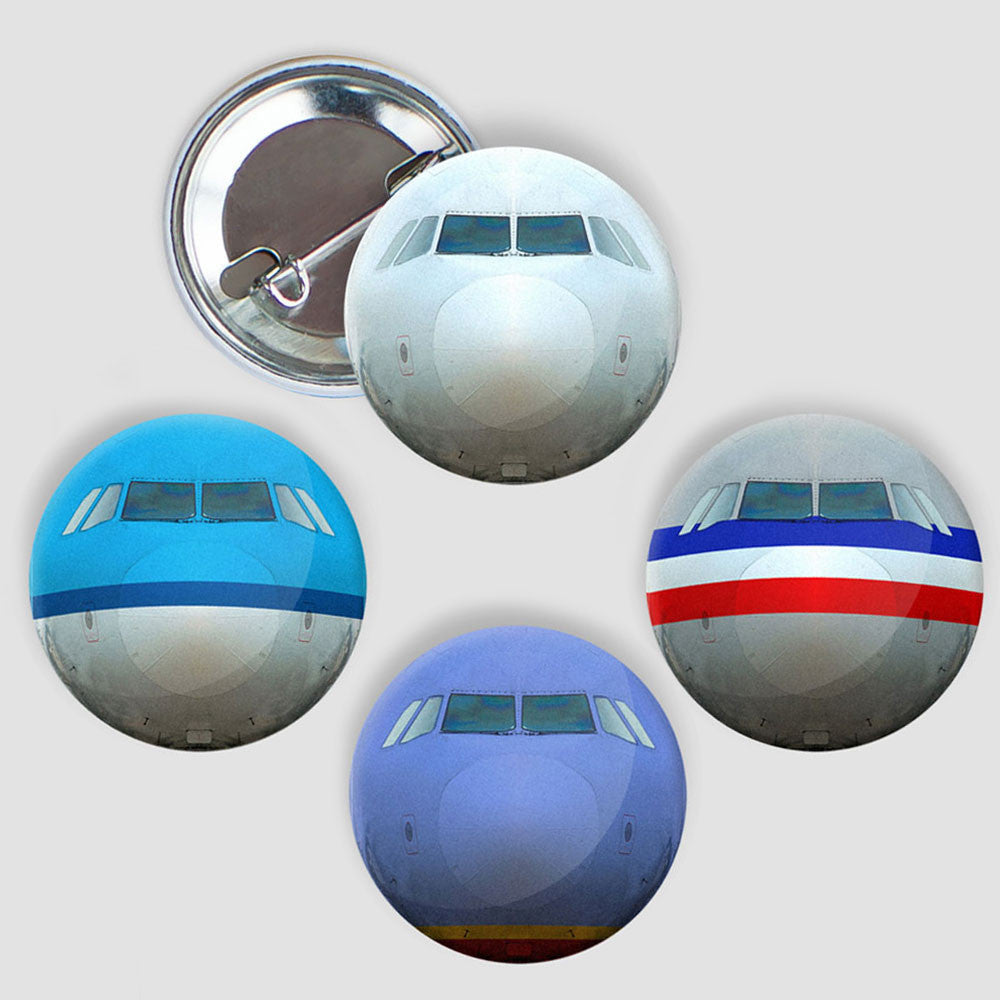 Airplanes - Button Pack - Airportag