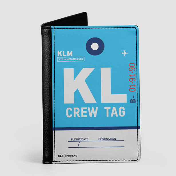 KL - Passport Cover - Airportag