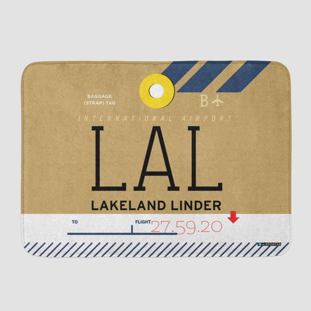 LAL - Bath Mat - Airportag