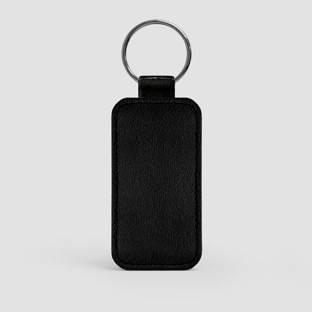 Greek Flag - Leather Keychain - Airportag