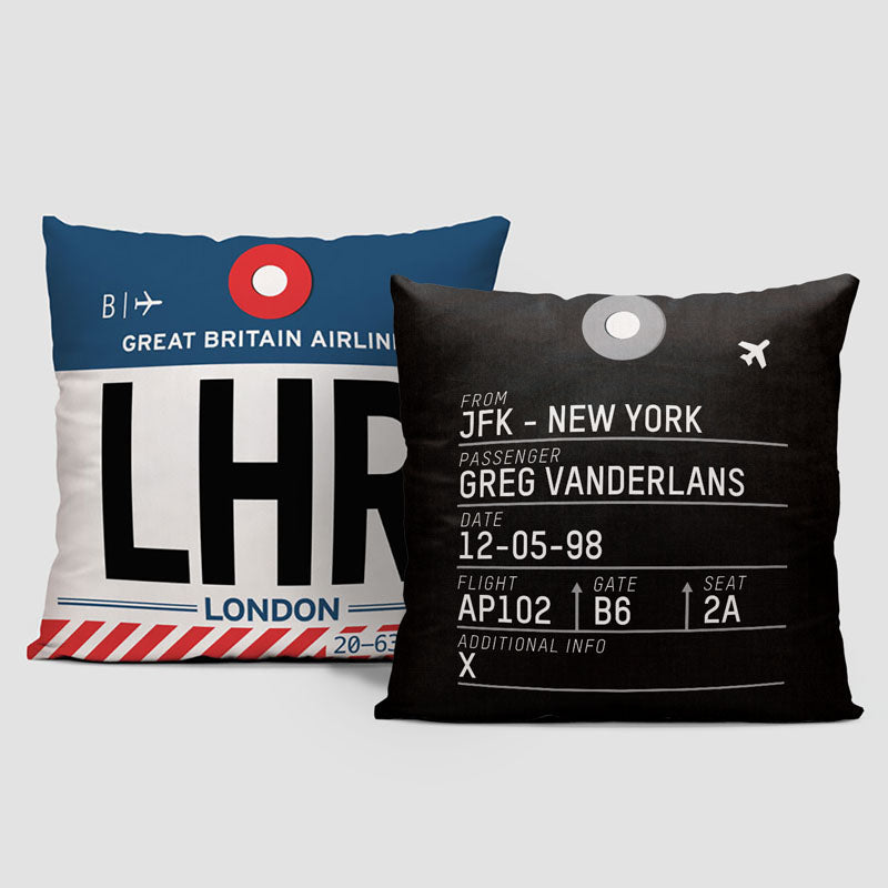 LHR - Throw Pillow