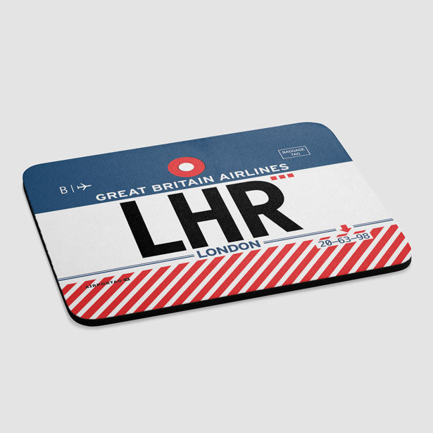 LHR - Mousepad - Airportag