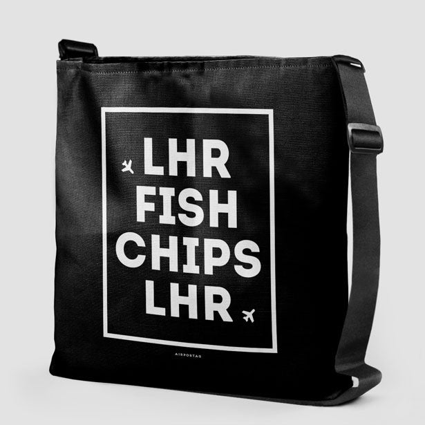 LHR - Fish / Chips - Tote Bag - Airportag