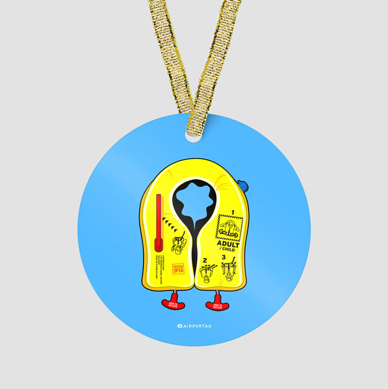 Life Vest Icon - Ornament