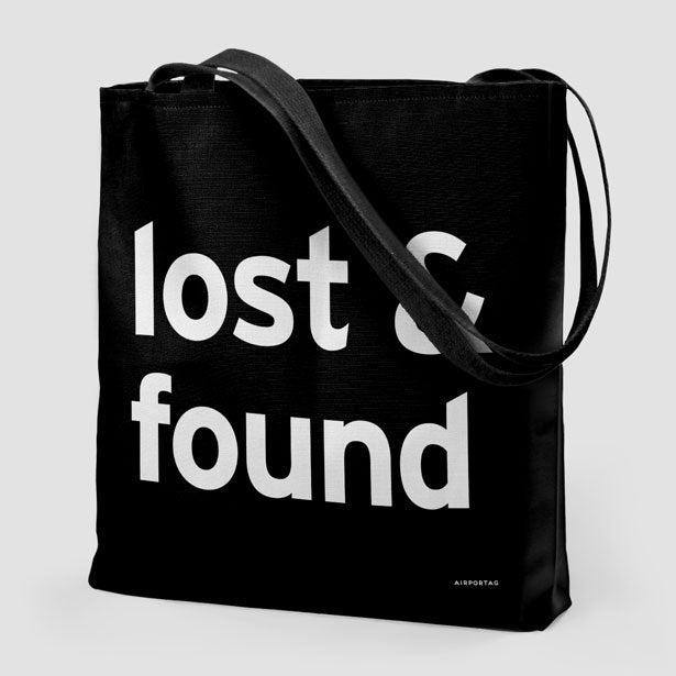 Lost & Found - Tote Bag airportag.myshopify.com