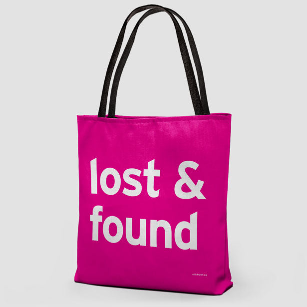 Lost & Found - Tote Bag airportag.myshopify.com
