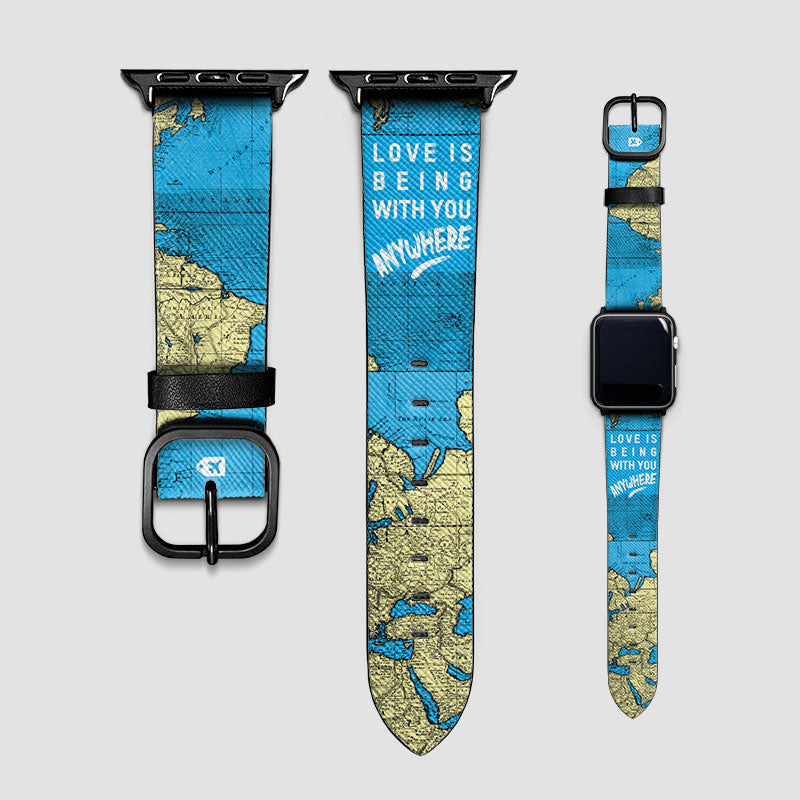 ラブ・イズ・ビーイング - Apple Watch バンド
