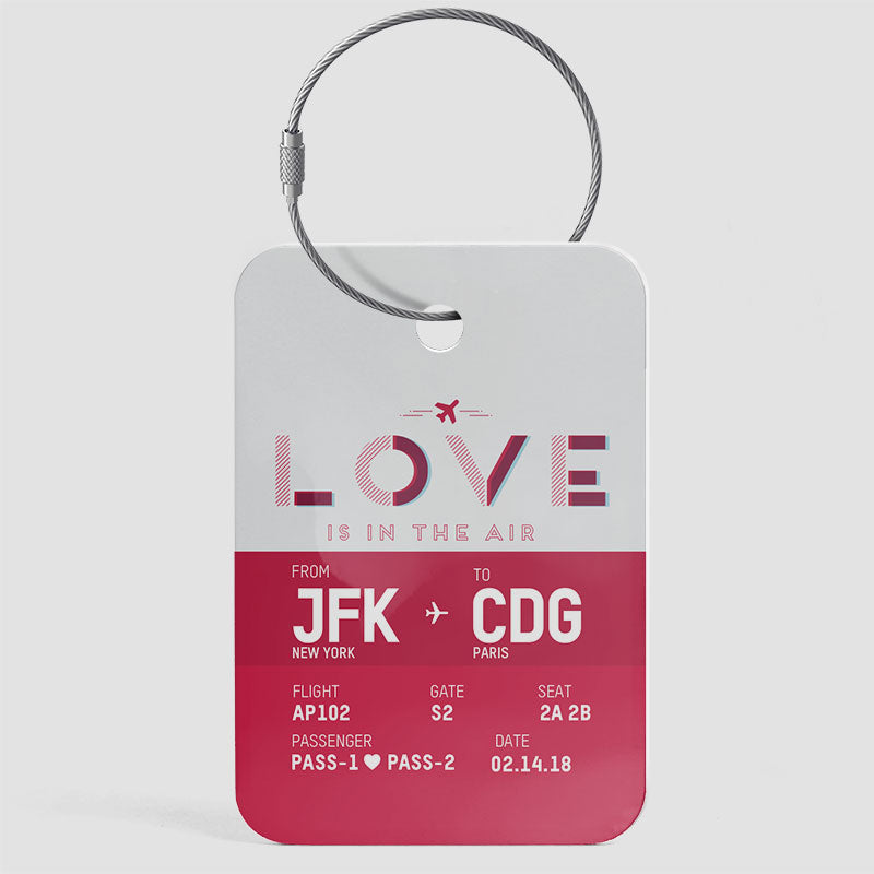 Love Is In The Air - Luggage Tag