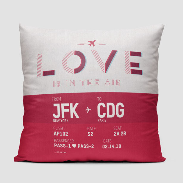 Love Is In The Air - Throw Pillow