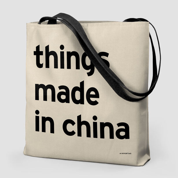 Things Made In China - Tote Bag airportag.myshopify.com