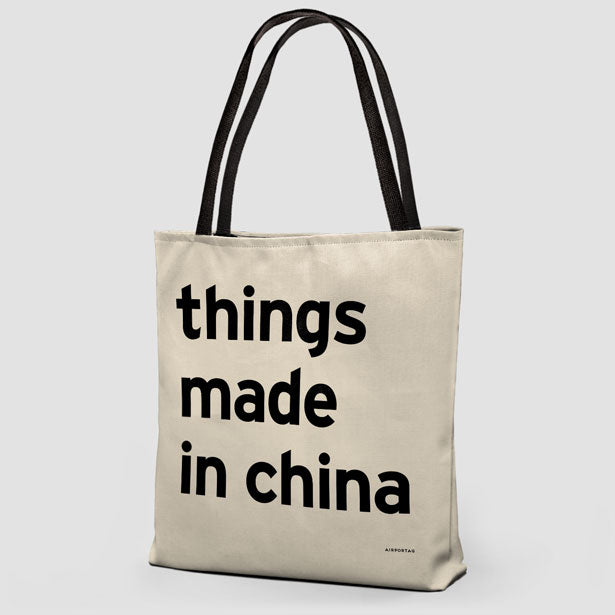 Things Made In China - Tote Bag airportag.myshopify.com