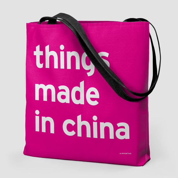 Things Made In China - Tote Bag airportag.myshopify.com