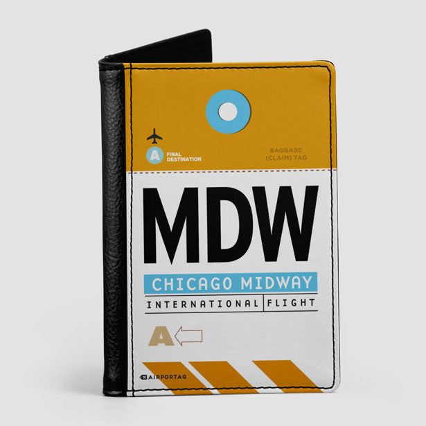 MDW - Passport Cover - Airportag