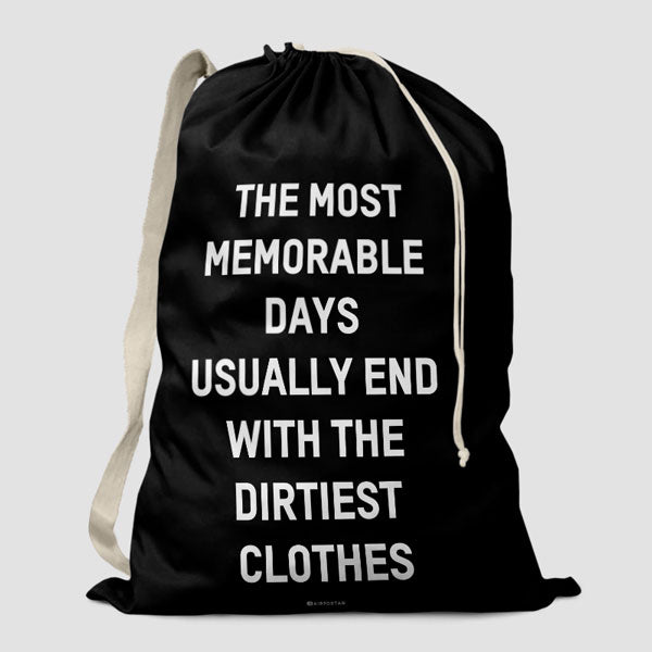 The Most Memorable Days - Laundry Bag - Airportag