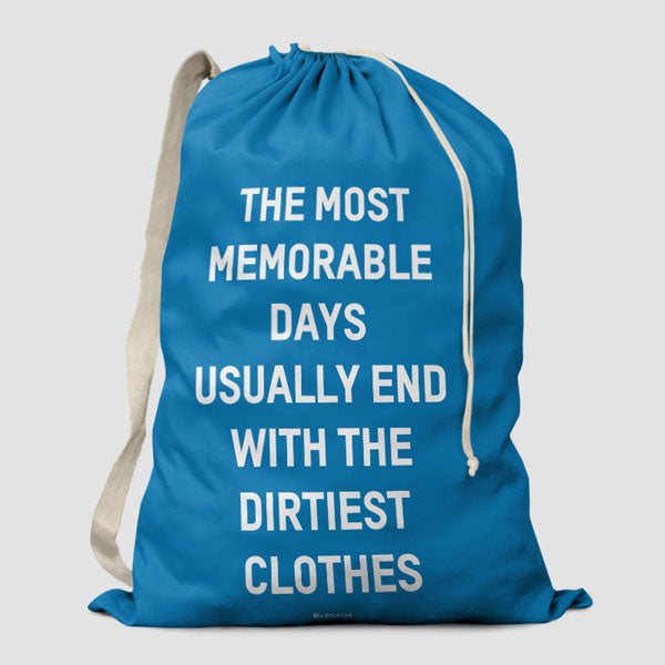 The Most Memorable Days - Laundry Bag - Airportag