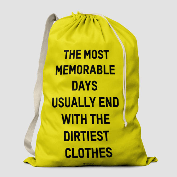 The Most Memorable Days - Laundry Bag - Airportag