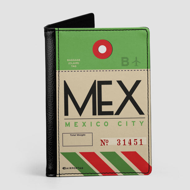 MEX - Passport Cover - Airportag