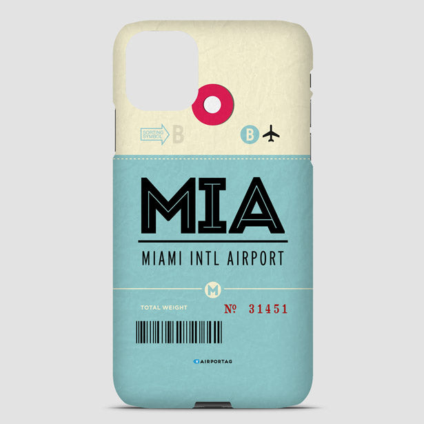 MIA - Phone Case airportag.myshopify.com