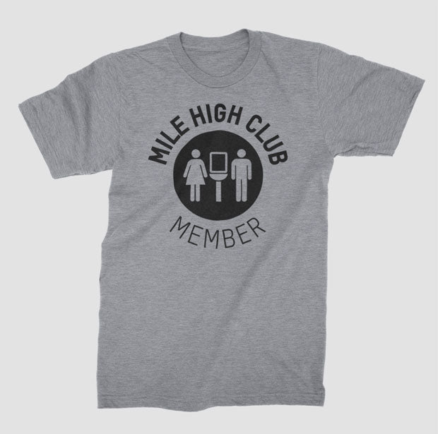 Mile High Club - T-Shirt airportag.myshopify.com