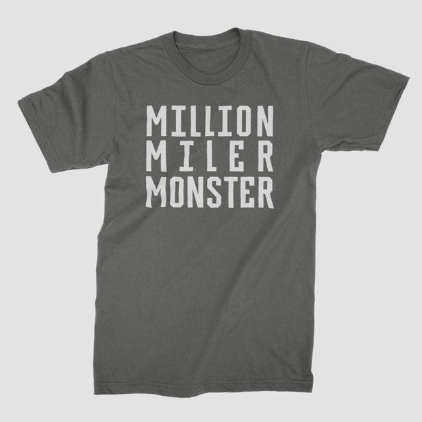 Million Miler Monster - T-Shirt airportag.myshopify.com