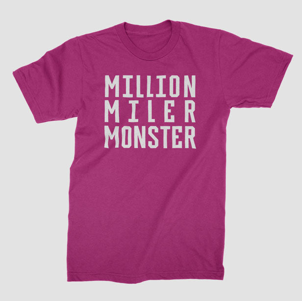 Million Miler Monster - T-Shirt airportag.myshopify.com