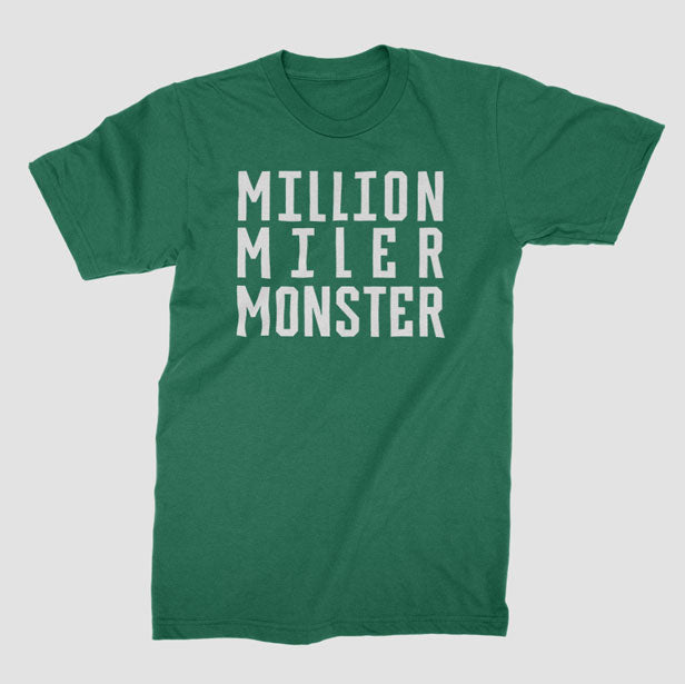 Million Miler Monster - T-Shirt airportag.myshopify.com