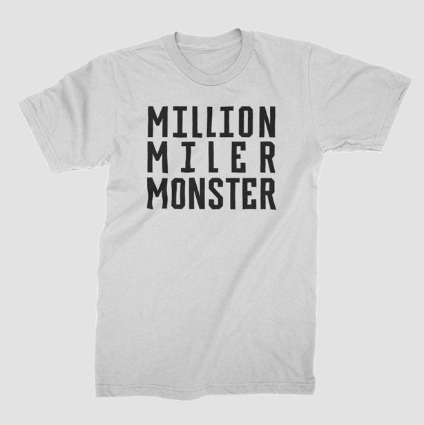 Million Miler Monster - T-Shirt airportag.myshopify.com