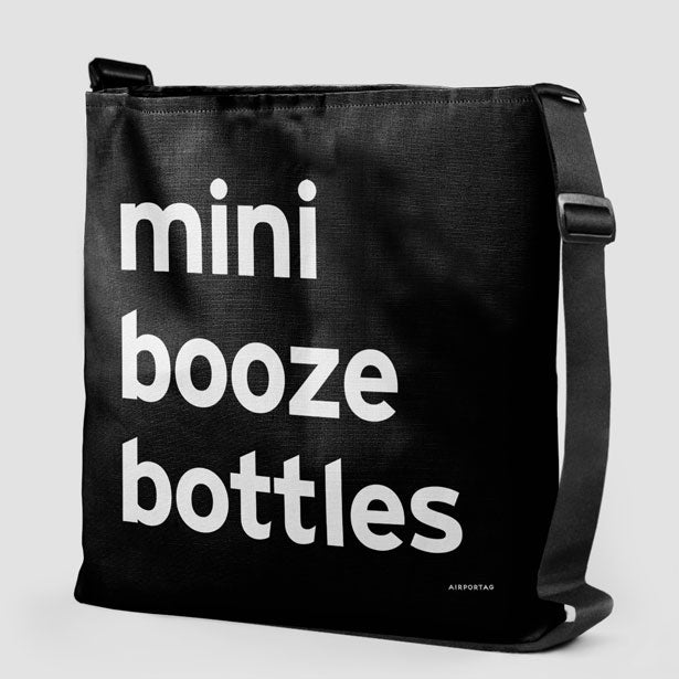 Mini Booze Bottles - Tote Bag airportag.myshopify.com