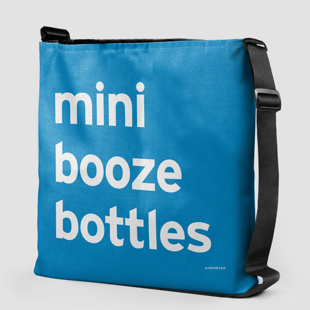 Mini Booze Bottles - Tote Bag airportag.myshopify.com