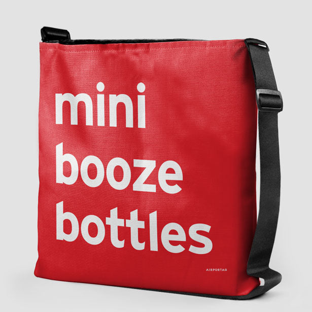 Mini Booze Bottles - Tote Bag airportag.myshopify.com