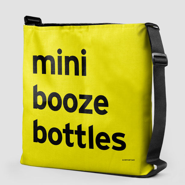 Mini Booze Bottles - Tote Bag airportag.myshopify.com