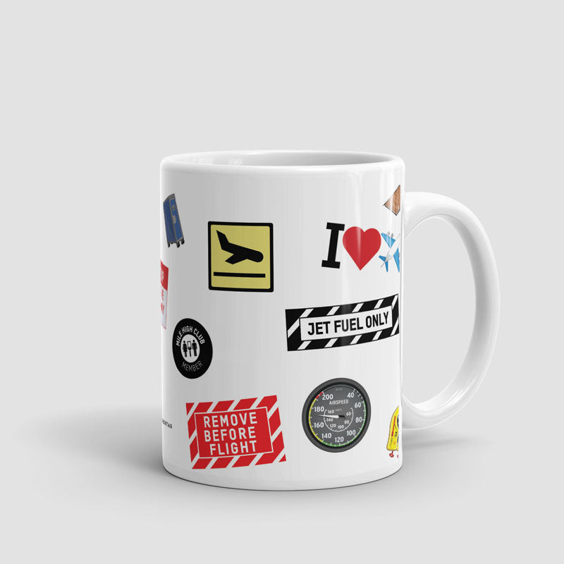 Mini Stickers - Mug