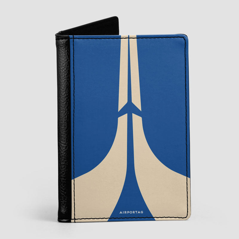 Minimalist Aeroplane - Passport Cover