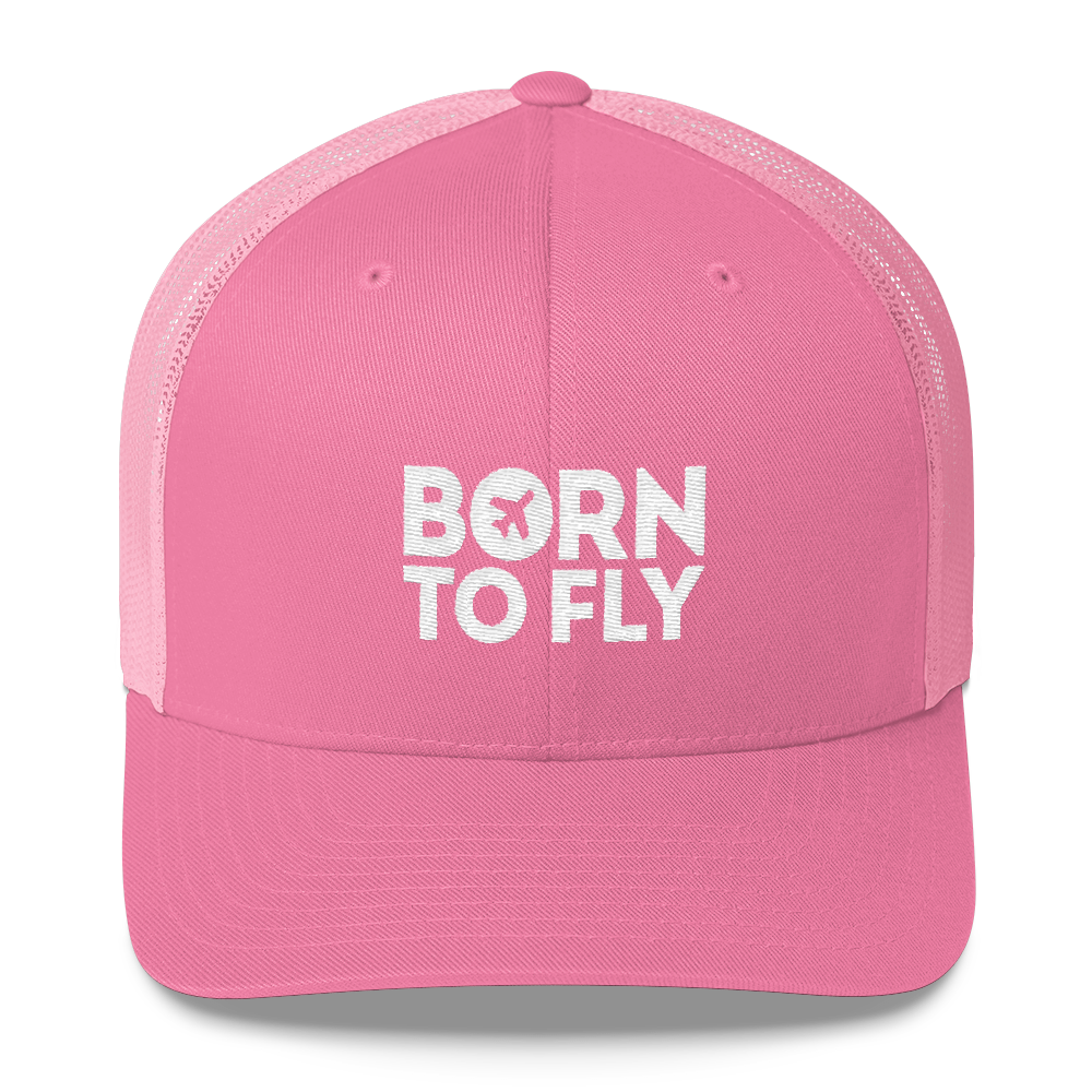 Born To Fly - Retro Trucker Cap - Airportag