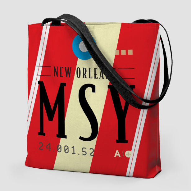 MSY - Tote Bag - Airportag