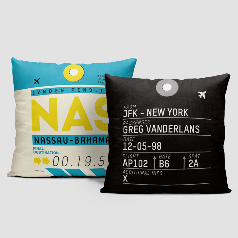 NAS - Throw Pillow