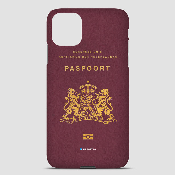 Netherlands Passport Phone Case