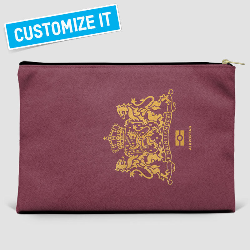 Netherlands - Passport Pouch Bag